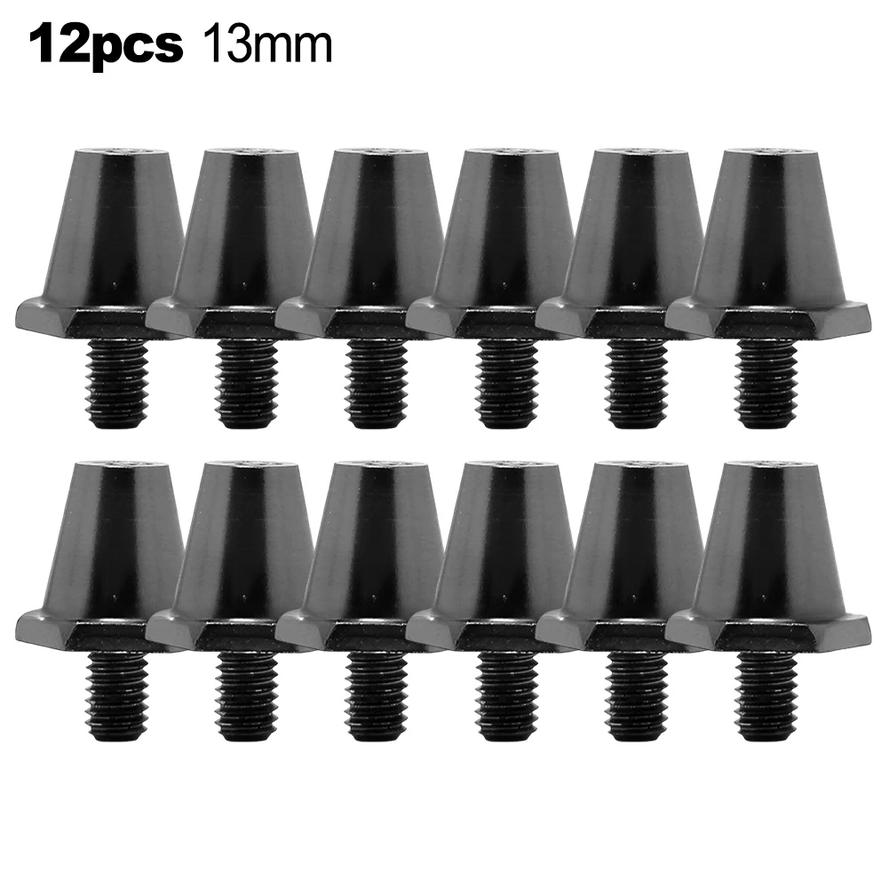 

12pcs Football Boot Studs 11mm 13mm Aluminum Soccer Shoes Studs Football Replacement Spikes Accessories