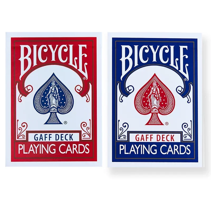 

Bicycle Gaff Deck Playing Cards Red/Blue Rare Limited Poker USPCC Poker Card Games Card Magic Magia Magie Magicians Prop