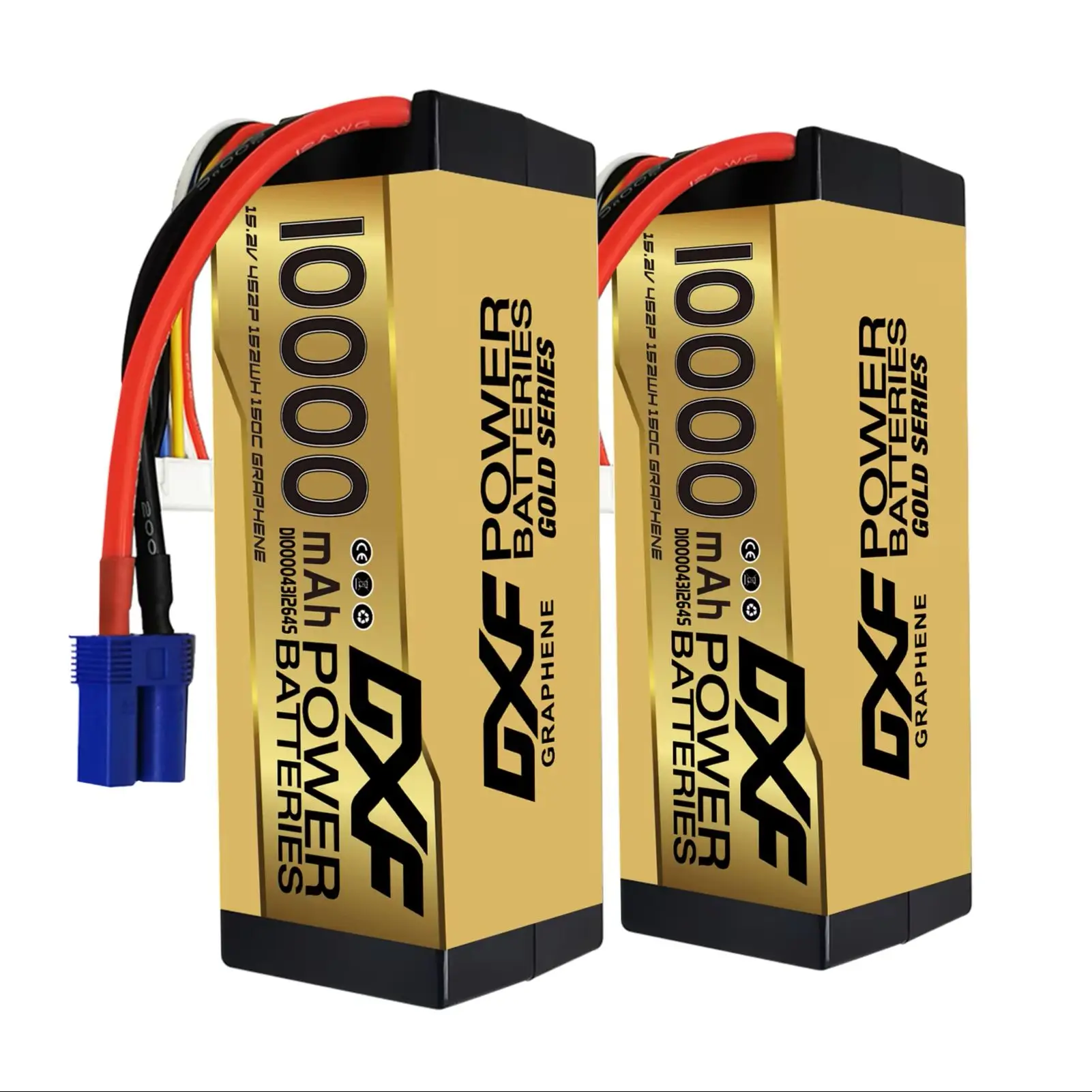 

DXF 4S Lipo Батарея 15,2 В 10000 мАч 150C Жесткий чехол-аккумулятор с разъемом XT90 для автомобиля, грузовика, танка, радиоуправляемого багги, тюги, гоночного хобби
