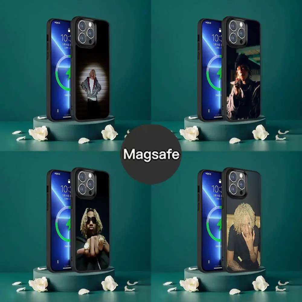 

Rapper Rich A-Amiri Phone Case For iPhone 17,16,15,14,13,12,11,Pro,Max,Plus,Mini,SE4,E Magnetic Magsafe Wireless Charging