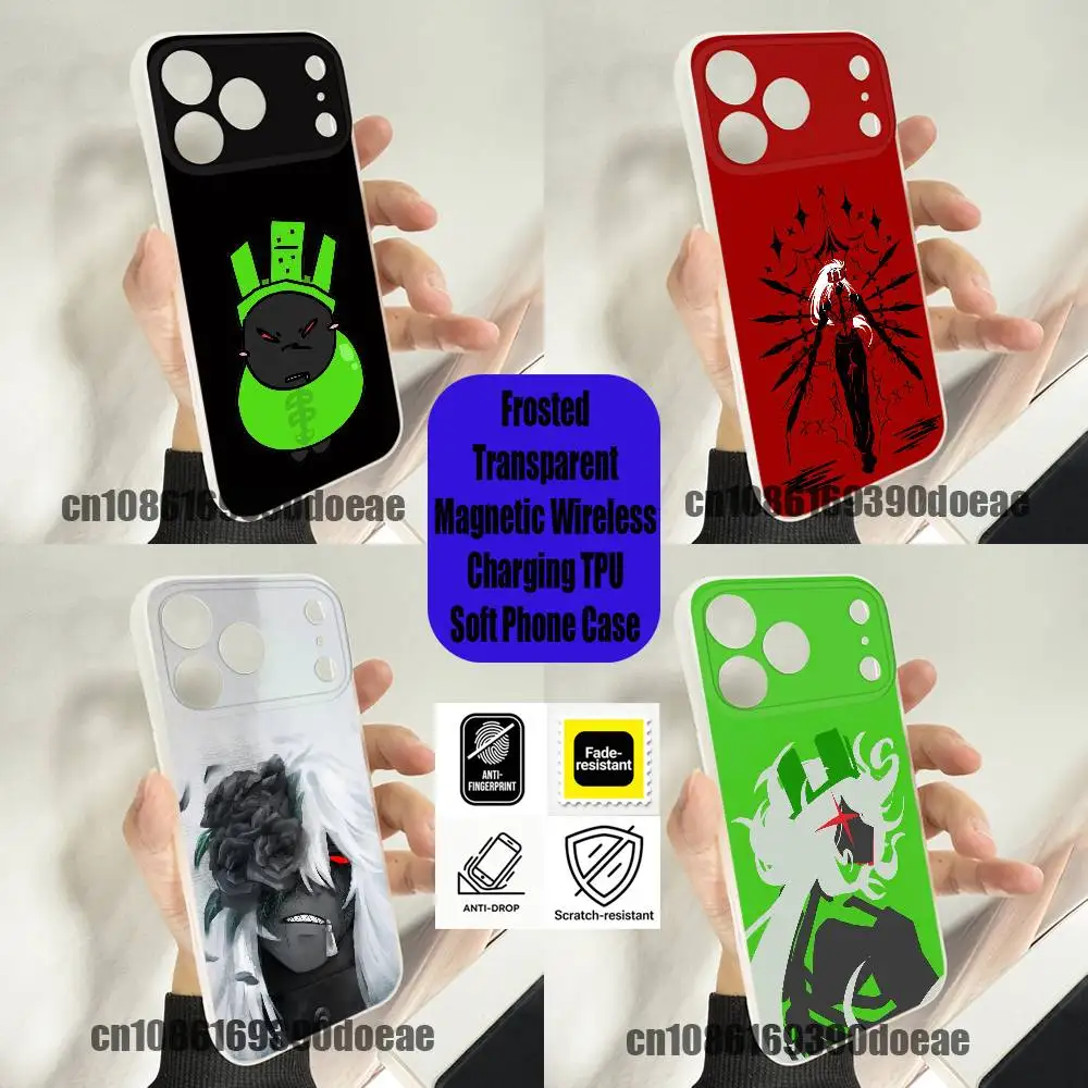 

For 1x1x1x1 Phone Case iPhone 12,16,11,14,13,17,15,Plus,E,Pro,Max,Air,Mini Wireless Charge Magnetic Clear