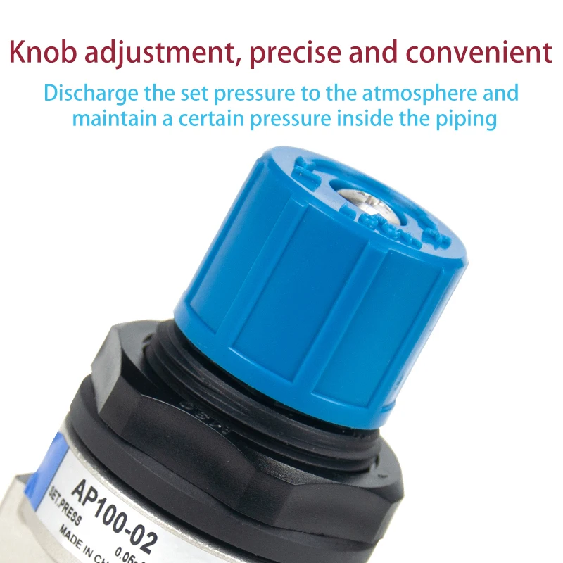 AP100 AP100-01 AP100-02 AP100-01-X201 AP100-02-X201 Pressure Relief Valve Overflow Valve  Pressure Adjustment Valve AFR Brand
