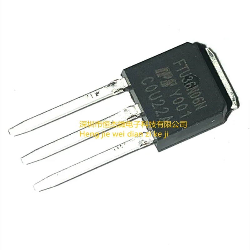 

10PCS/ New original genuine FTU36N06N 36N06N TO-251 straight plug field effect tube 36A 60V