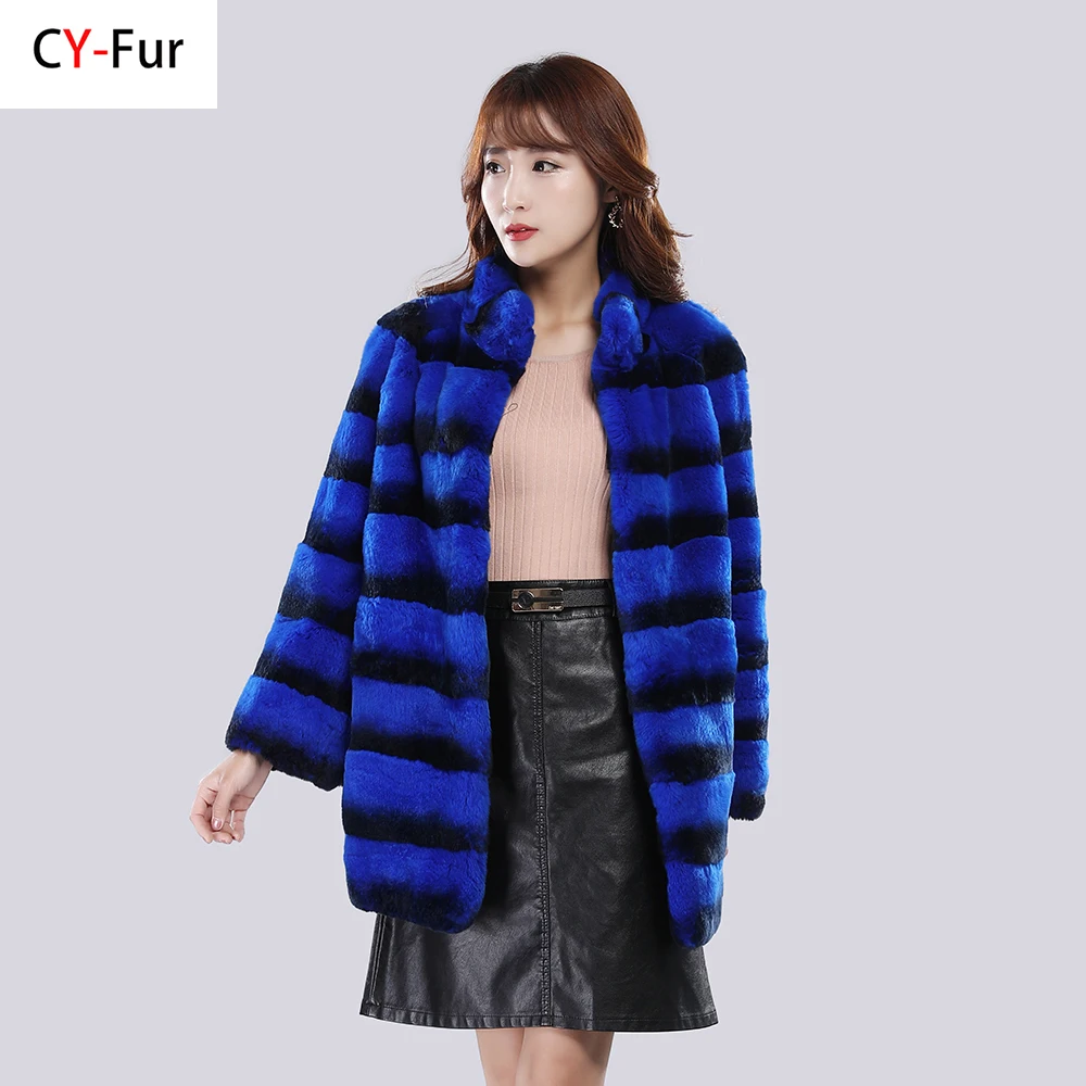 

Лидер продаж 2025, зимнее женское новое модное пальто, длинное брендовое пальто из натурального меха кролика рекс, женское пальто из натурального меха кролика рекс