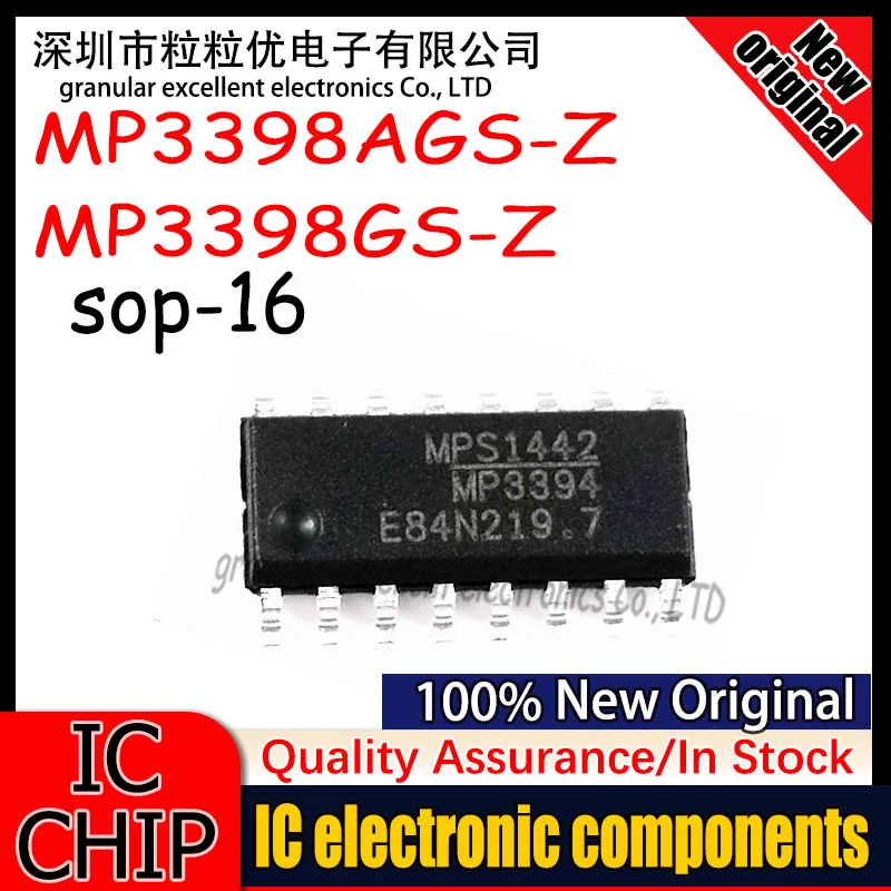 (10piece)100% New original MP3398A MP3398AGS MP3398AGS-Z MP3398 MP3398GS MP3398GS-Z sop-16 In Stock IC Chip Chipset