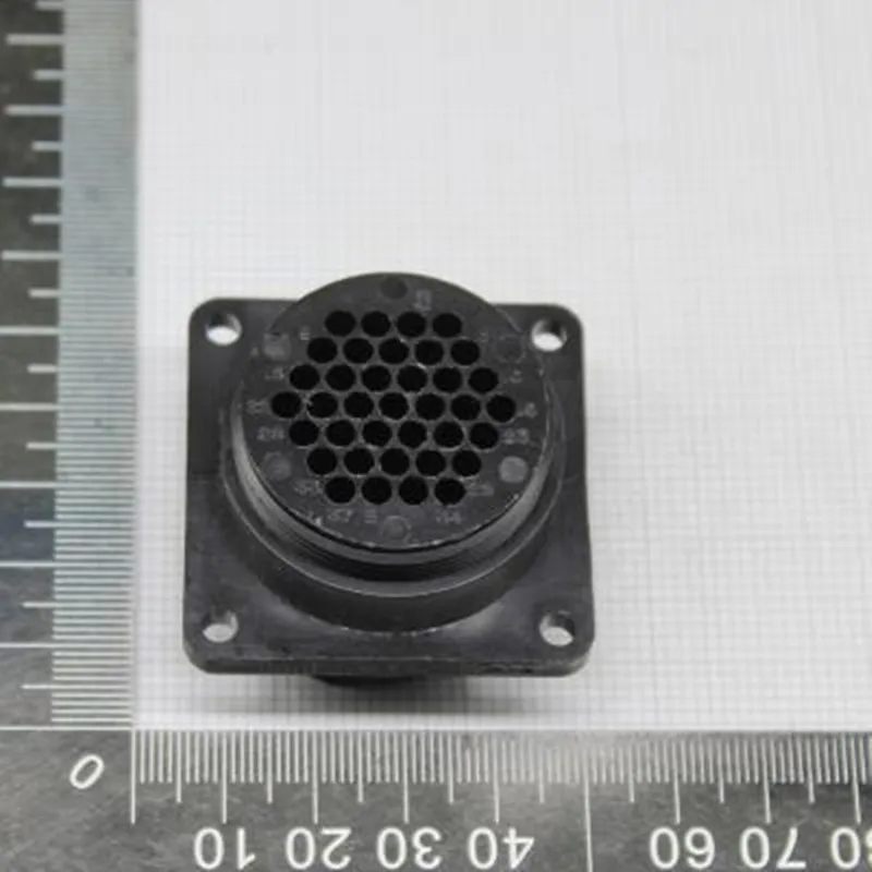 Circular Power 37-core circular plug socket Waterproof Connectors 206151-1 Housing 600 VDC 37 Position Pin
