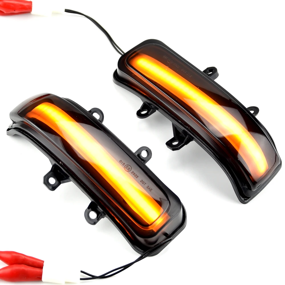 Side Mirror Indicator Dynamic Turn Signal LED Light For Toyota RAV4 XA30 Vanguard Previa Estima Alphard Vellfire Noah Voxy 4Runn