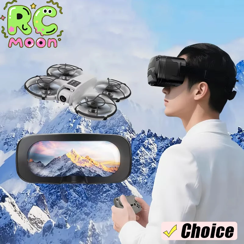 

2,4G FPV Дрон с дистанционным управлением HD Камера Бесщеточный двигатель Двойное управление с очками Набор игрушек Детский электрический дрон Набор игрушек Подарки