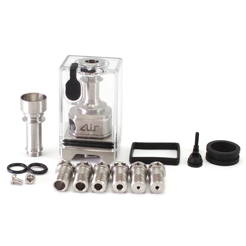 SXK Style Air RBA Tank by Ground Kloud Innovation Enhanced Build Deck Vape Atomizer 7 AFC Boro Mod and Dot Mods replacement coil