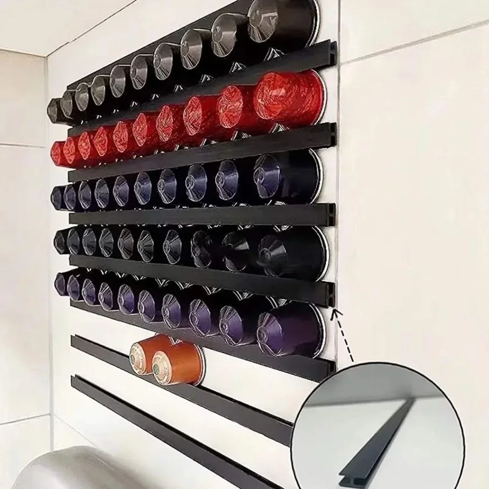 Suitable for Nespresso Dolce Gusto Vertuoline Coffee Capsule Holder for Any Coffee Pods Cafe Pods Shelf Capsule Storage Racks