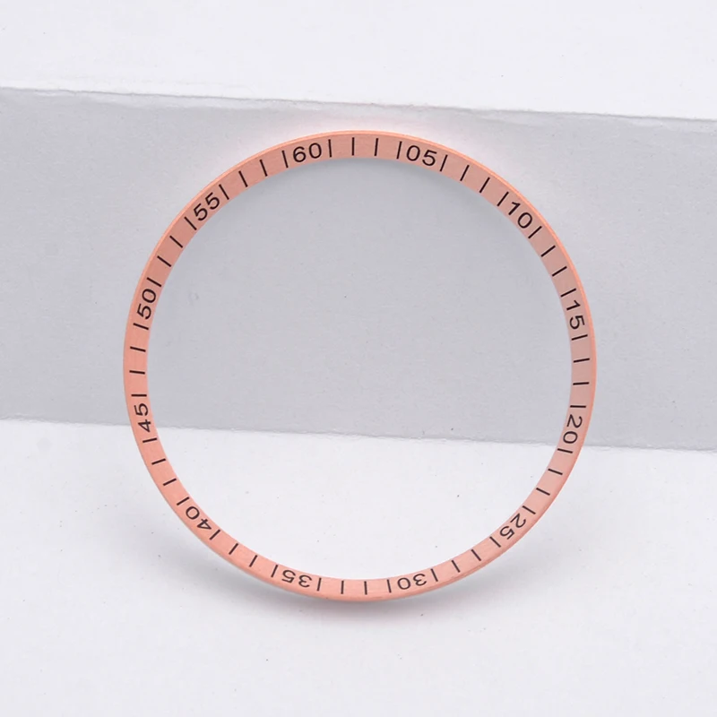 SKX SRPD 30.5mm Copper Chapter Ring For Seiko Mod NH35 NH36 Movement Hard Inner Ring Men Diving Watch Dial Replacement Repair
