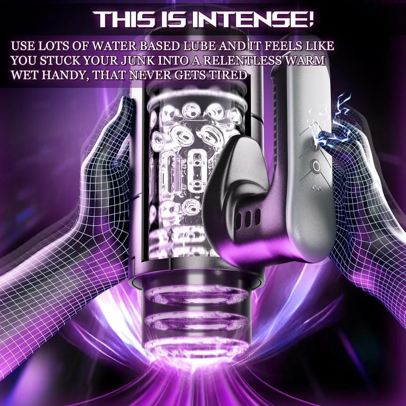 الاستمناء للرجال التلقائي تلسكوبي سيليكون المهبل الاستمناء الشرج اللسان الفم كس محفز الجنس لعب السلع الكبار #3
