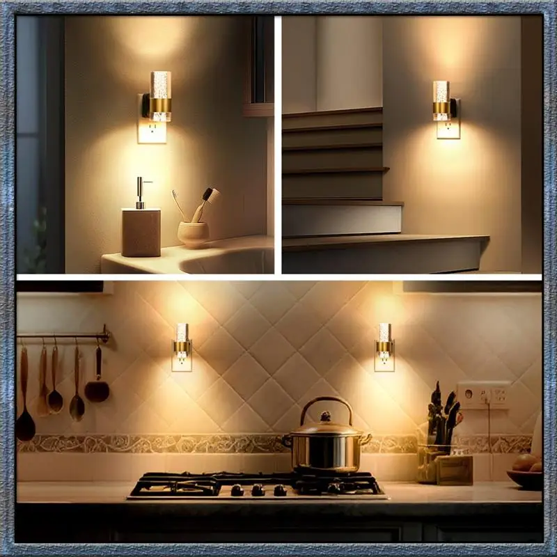 

Top Deals LED Plug In Night Light 3000K Wall Plug 2-Pack, Dusk To Dawn Sensor, Adjustable Brightness US Plug