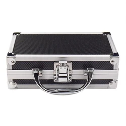 Alumínio Alloy Tool Storage Box, Mini Caso, Metal Frame, Embalagem Toolbox, Presente