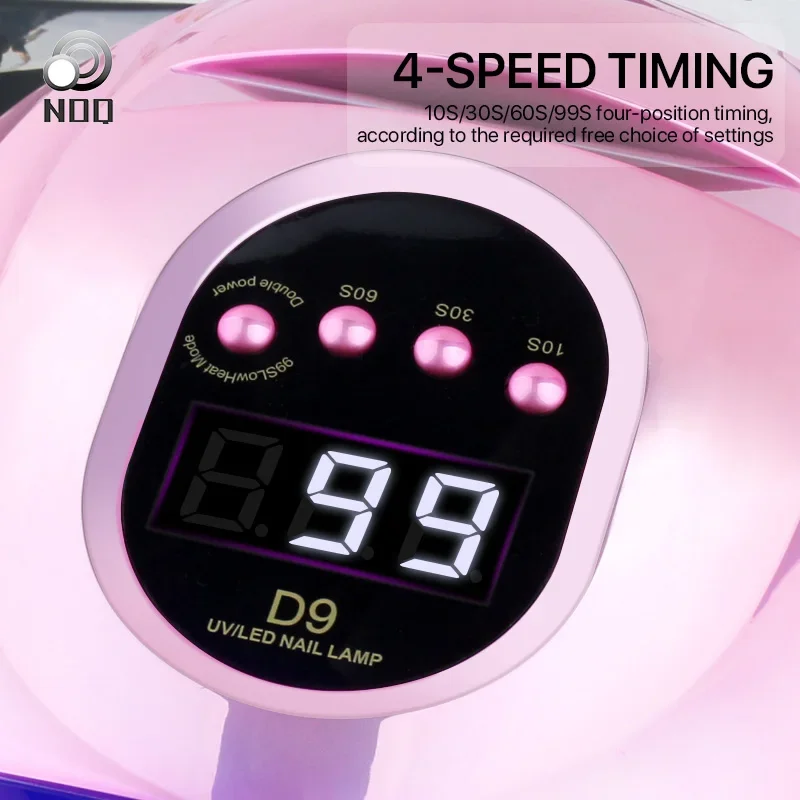 โคมไฟเล็บ LED UV สําหรับเจลโปแลนด์, การตั้งค่าตัวจับเวลาแบบแห้งเร็ว 4 ตัวแบบพกพาและขาตั้งโทรศัพท์ไฟเล็บ LED สําหรับเล็บมือ