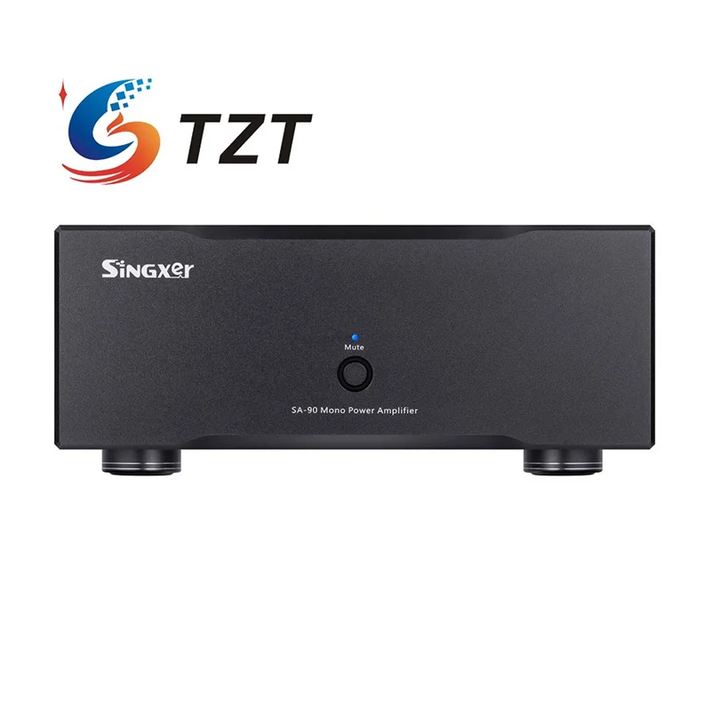 TZT Singxer SA-90 HiFi Class AB Ultra-low Distortion Mono Power Amplifier 100W High Power Audio Amplifier