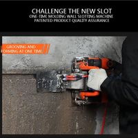 6800W Electric Wall Chaser Steel Concrete Groove Cutting Machine 10500r/min Slotting Machine Circular Saw Power Tool 220V/110V