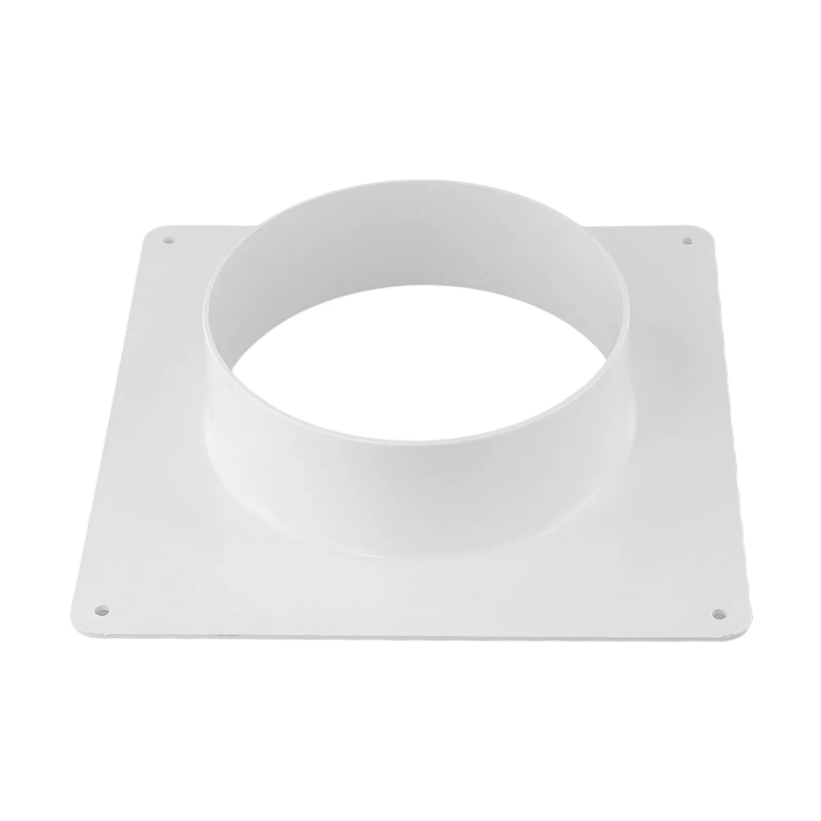 Air Vent Duct Connector Flange for HVAC Easy Mounting Plastic Ducting Tool for Home and Office Ventilation Projects