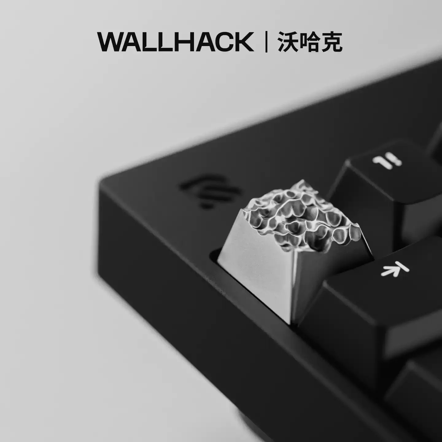 NEW WALLHACK Aluminum Key Caps Custom CR-005 SP-005 Metal Keyboard Caps Handmade Keycaps for Mechanical Keyboard Accessories