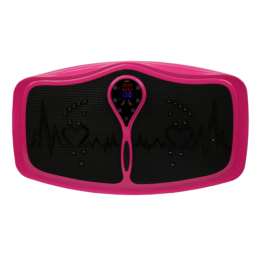 

HOTTEST Crazy Fit Massage RC Droplet LCD Blue Tooth 180W Electromagnetic Whole Body Vibration