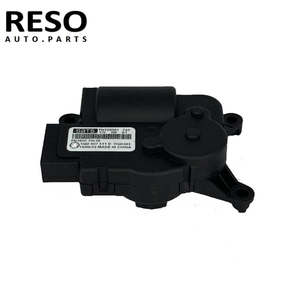 RESO   5QD907511D Car Temperature Regulating Servo Motor Actuator Climate Heater For VW Golf T-Roc Lamando CC Tiguan AUDI A3