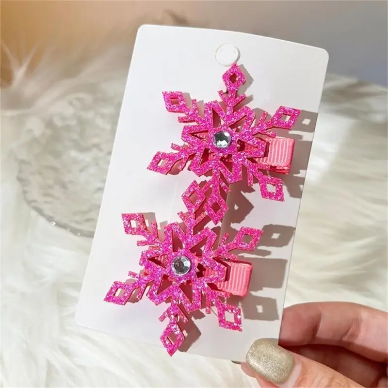 39bb Central cabello nieve para niñas pequeñas