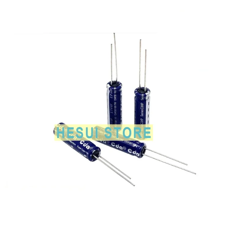 2.7V10F Super Farad capacitor winding type 8*30
