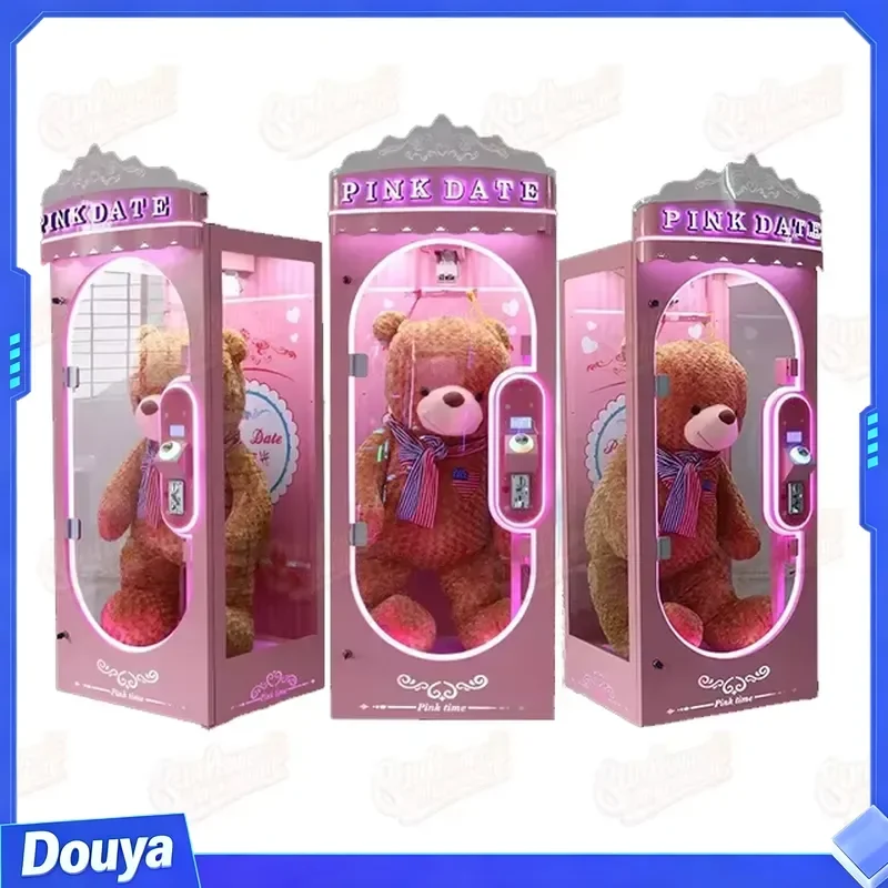 Coin Operated Pink Date Gift Vending Game Machine Prize Gift pink Date Game