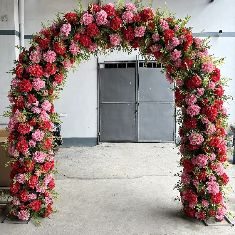 

Wedding props wrought iron fake flower arch flower stand simulated flower
