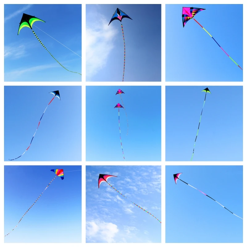 Große Drachenwänze, fliegender Drachen, Windsäcke, Drachen, Regenbogenschwanz-Drachen für Kinder, Spiele im Freien, aufblasbare Spielzeuge, lustige Drachen für Erwachsene