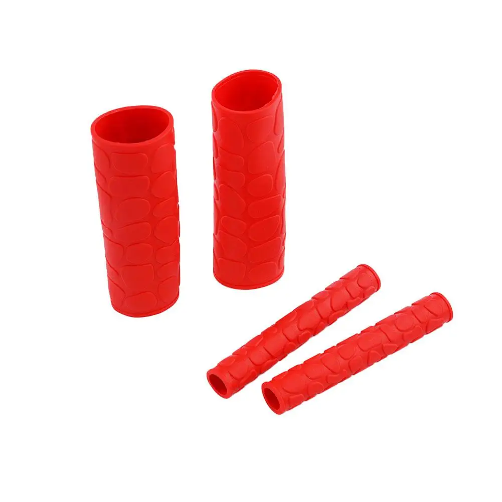 Universal Motorcycle Handlebar Grip Brake Clutches Lever Cover Protector Soft Rubber Bar Brake Handle Silicone Sleeve Tools