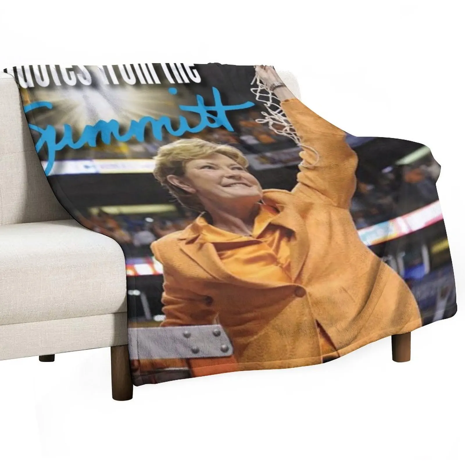 

Quotes From The Summitt By Pat Summitt Coach Of The Century Throw Blanket Soft Big Large Blankets