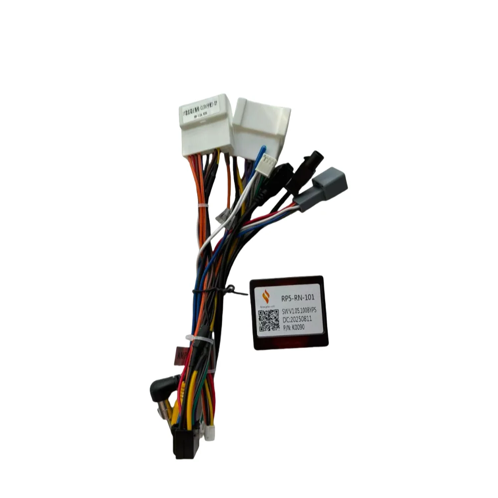 RP5-RN-101 Canbus Box For Renault Captur Clio Sandero Logan Duster Kwid Kangoo Dokker Dacia Android Receiver 16 Pin Wire Harness