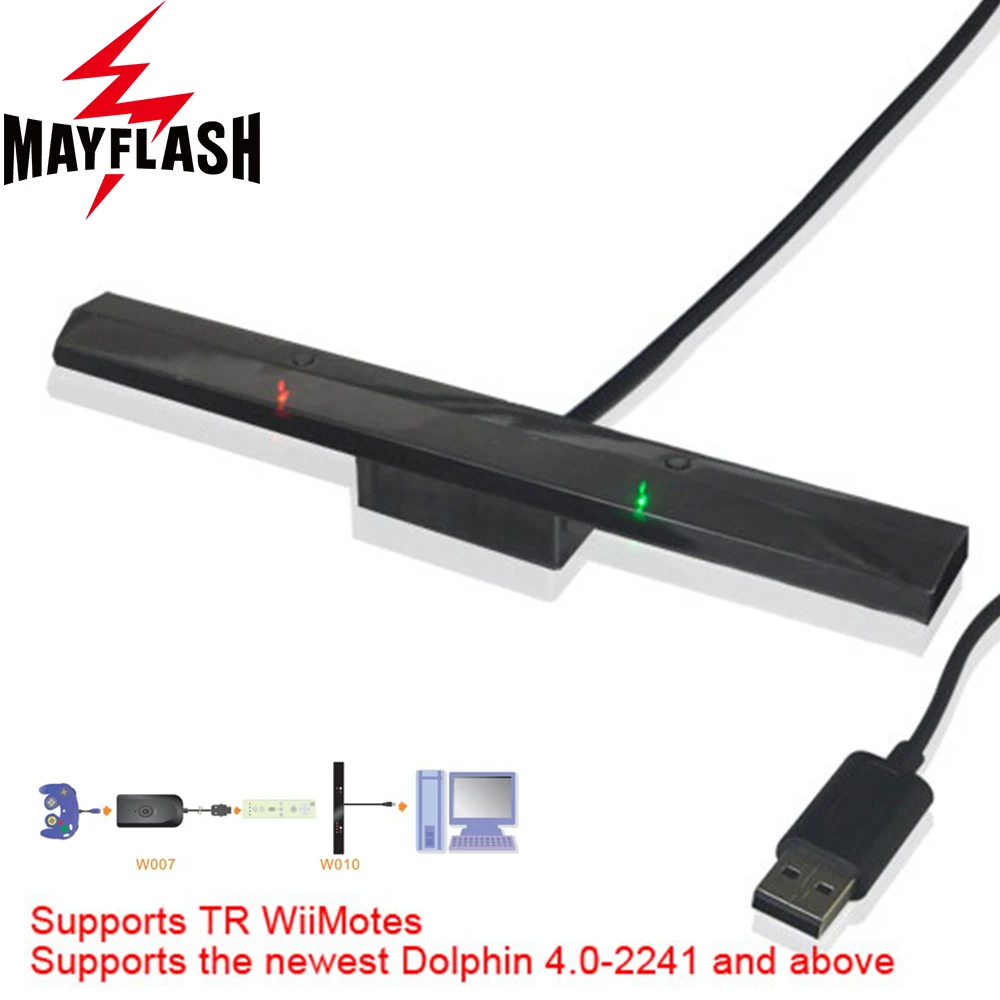 MayFlash Sensor DolphinBar for Wii Remote Wireless Game Controller