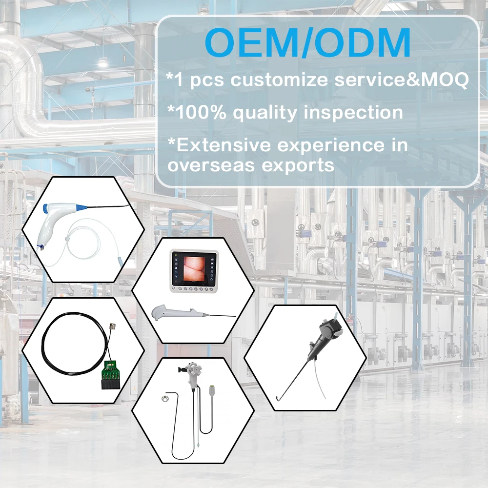 Low-Cost Disposable Cystoscope Insertion Tubes Medical Camera Modules 3.8-5.4mm Multi-Diameter Options