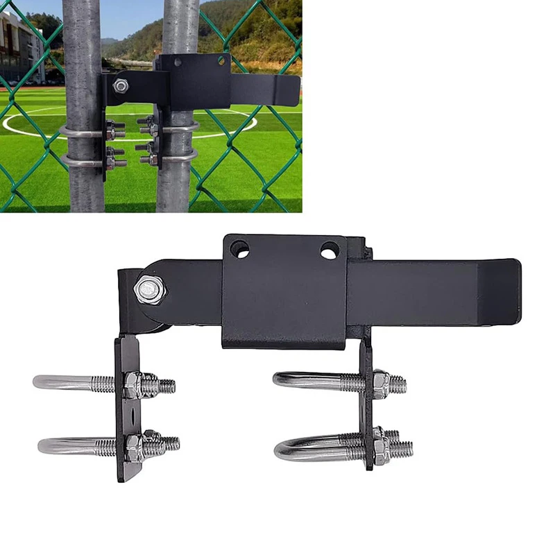 

Chain Link Double Gate Latch For 1-3/8 Inch Gate Frames - Strong Arm Design With Padlock Holes,Chain Link Fence Gate Latch