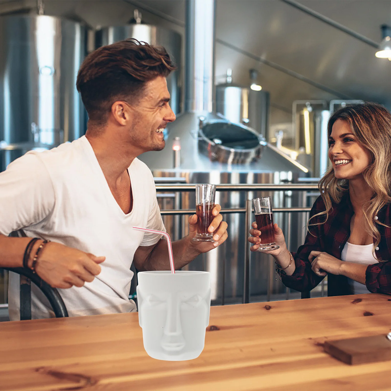 1 قطعة تمثال الله السيراميك كوب تقديم الكوكتيل التصميم الإبداعي كوب ماء المنزلية القهوة الشاي القدح ديكور المنزل الفني #4