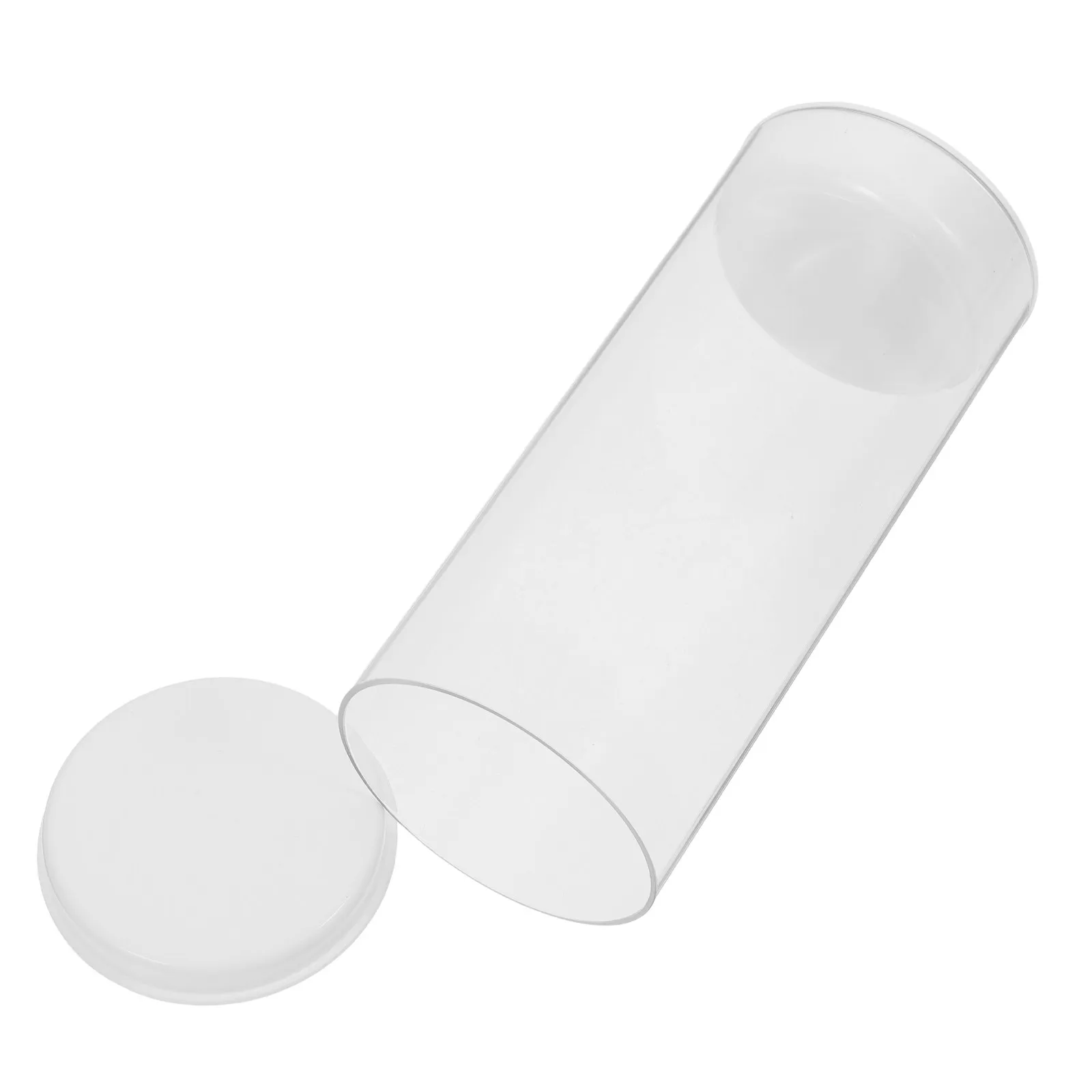 

Transparent Badminton Tube Lightweight Portable Plastic Shuttlecock Storage Organizer Sports Gym Shuttlecocks Container