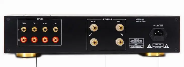 ترانزستور بتأثير الحقل A20 ، HiFi ، طاقة عالية ، 200 واط + 200 واط ، 200 واط ، مقياس مزدوج