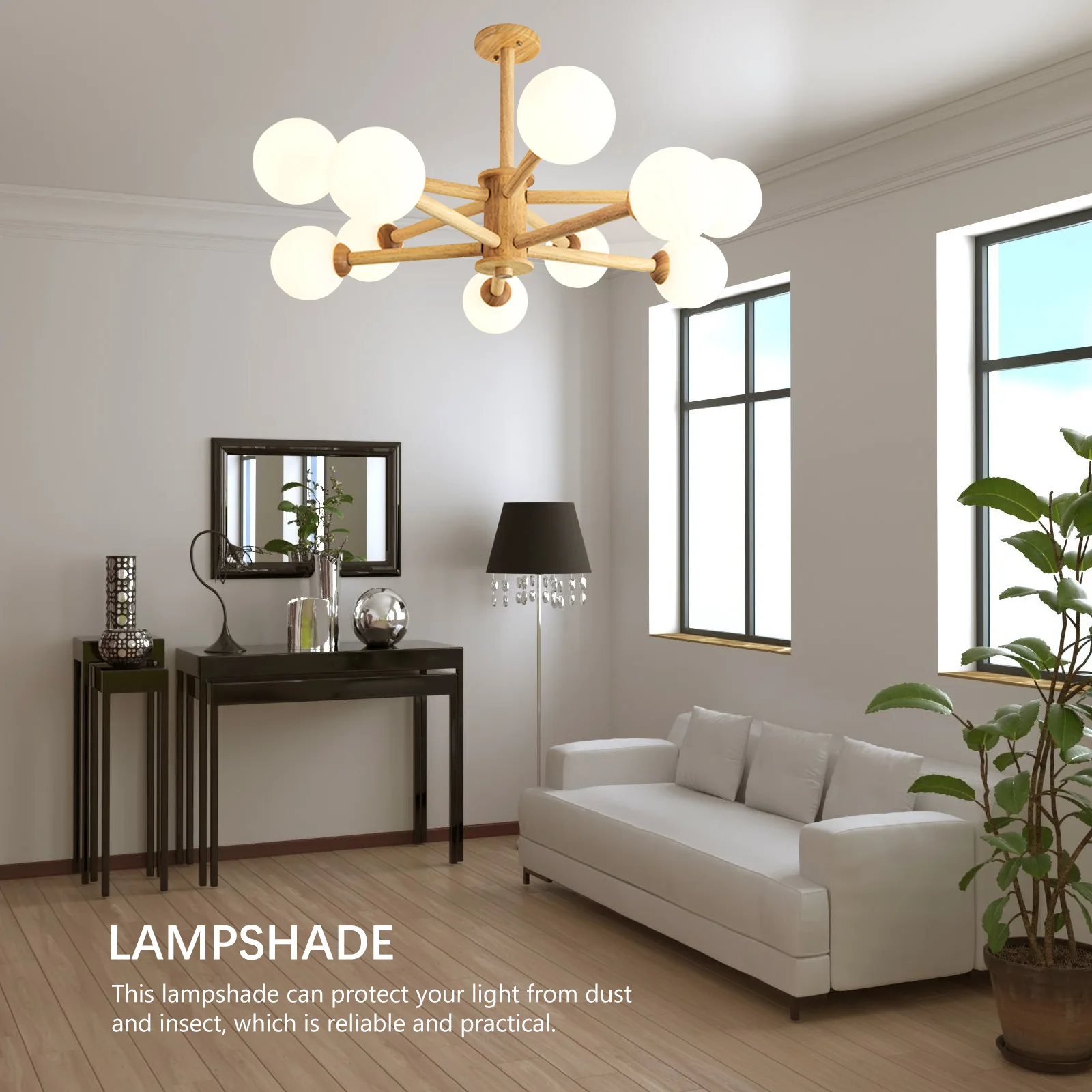 

Chic Simple Style European Frosted Glass Round Lamp Shade for Table Lamp Desk Home Decor Lighting Accessory Simple Lampshade