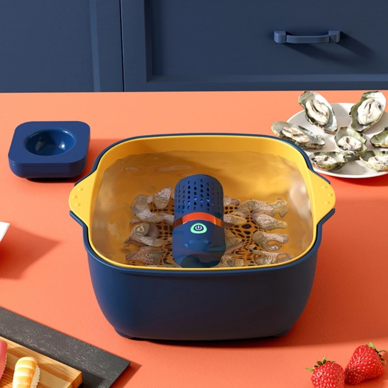 Purificador de alimentos para frutas sem fio multifuncional máquina de limpeza de alimentos para uso doméstico Dropship