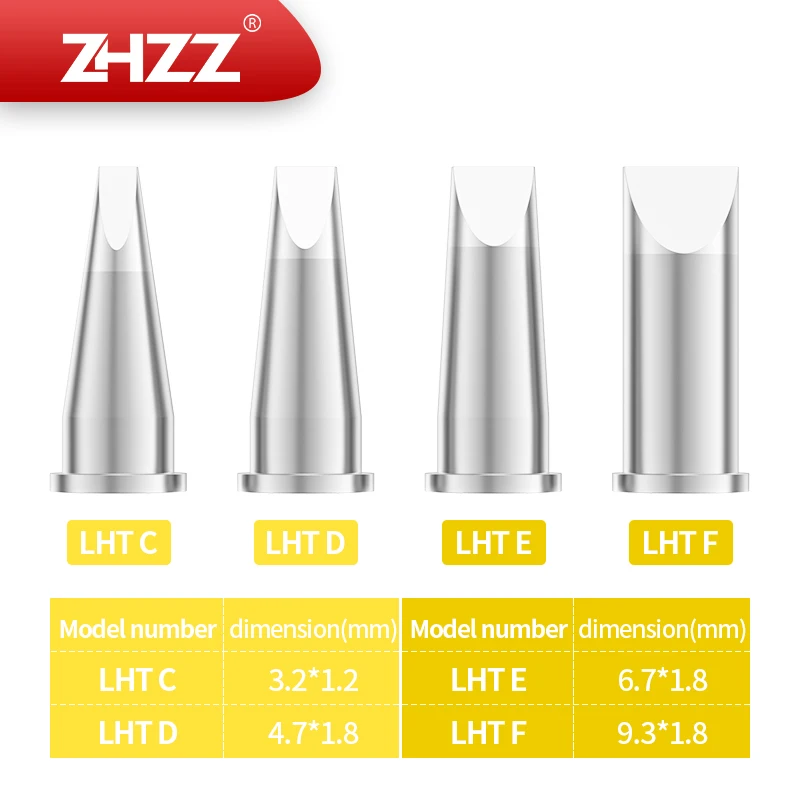 

OEM LHT series Soldering Iron Tips For Weller WSD150 WSP150 Soldering Station Welding Head Welding Nozzle LHTC LHTD LHTE LHTF