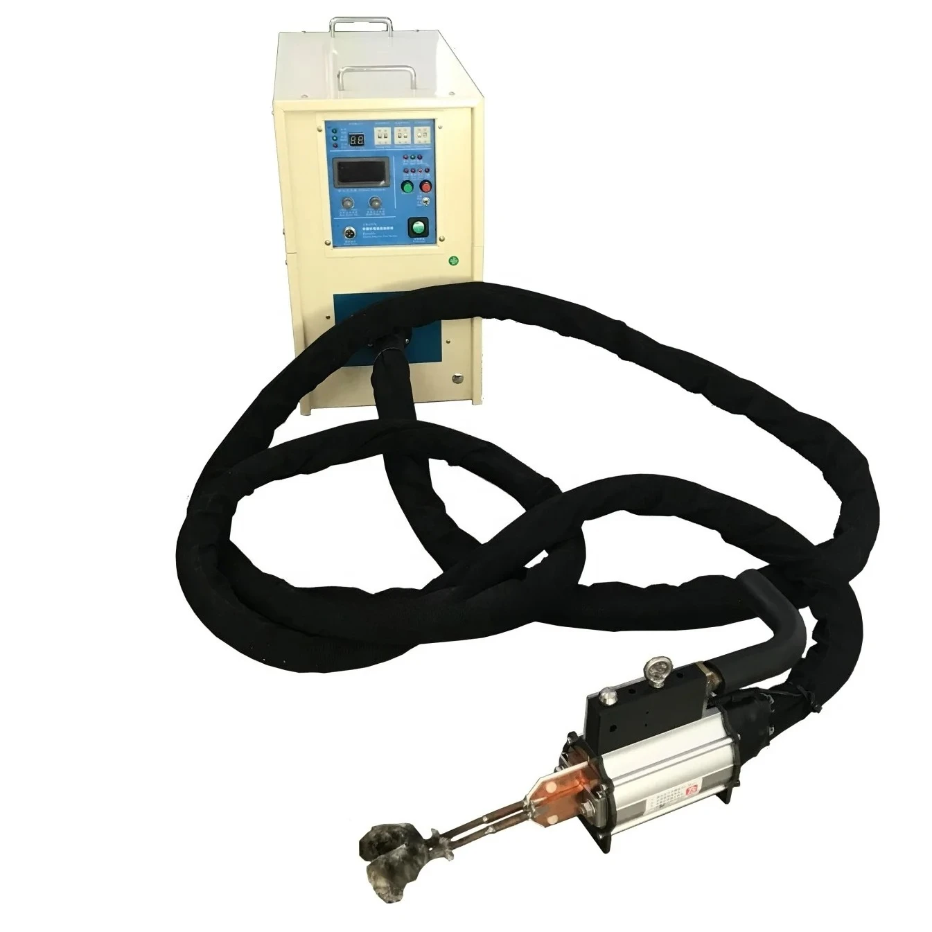 Hot Sale Portable Induction Heating Welding Machine Handheld with Soft Cable for Metal Tubes Brazing