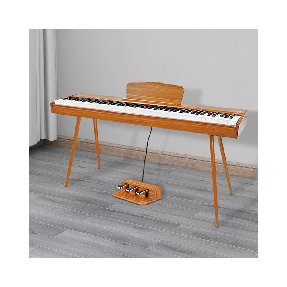 Hooqu بيع بالجملة البيانو الرقمي المحمول الصين 88 مفاتيح مرجحة الآلات الموسيقية لوحة مفاتيح البيانو الكهربائية 88 Teclas Electri