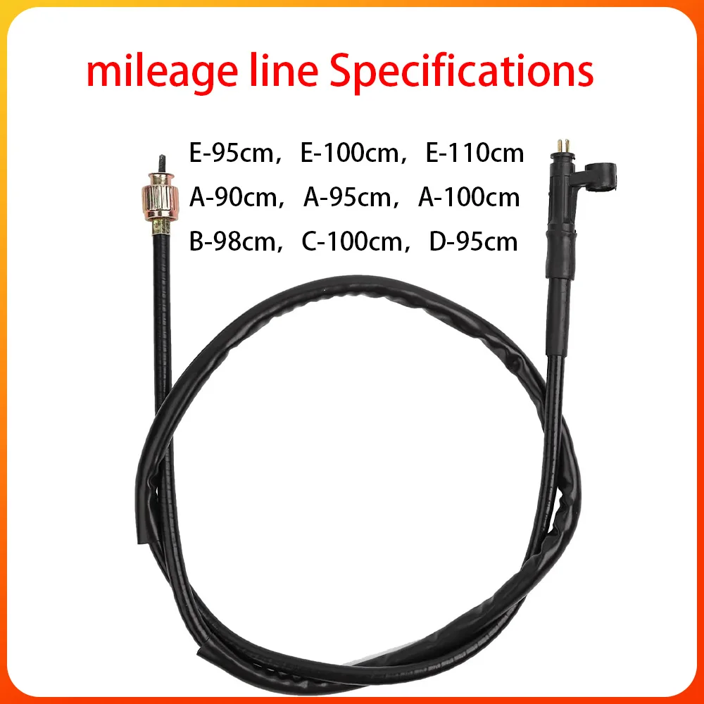 Minho A/B/C/D/E-95/100CM GY6 speedometer cable 38 inch M12 thread, suitable for GY6 50CC 150CC