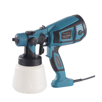 HHTL Portable Electric Tool 1400ML Paint Sprayer 650-800W Auto Furniture Steel Coating Airbrush Household Paint Tool US Plug