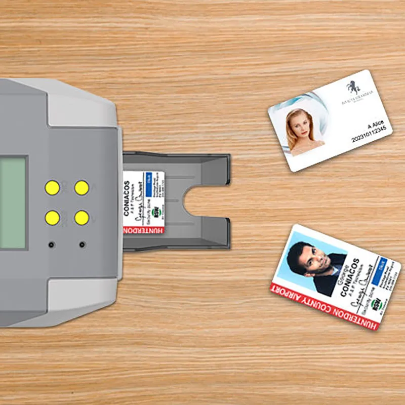 Seaory S26 Single-sided Automatic PVC Card Printer Sublimation Badge id Maker Machine Student Warranty Membership Denture Card