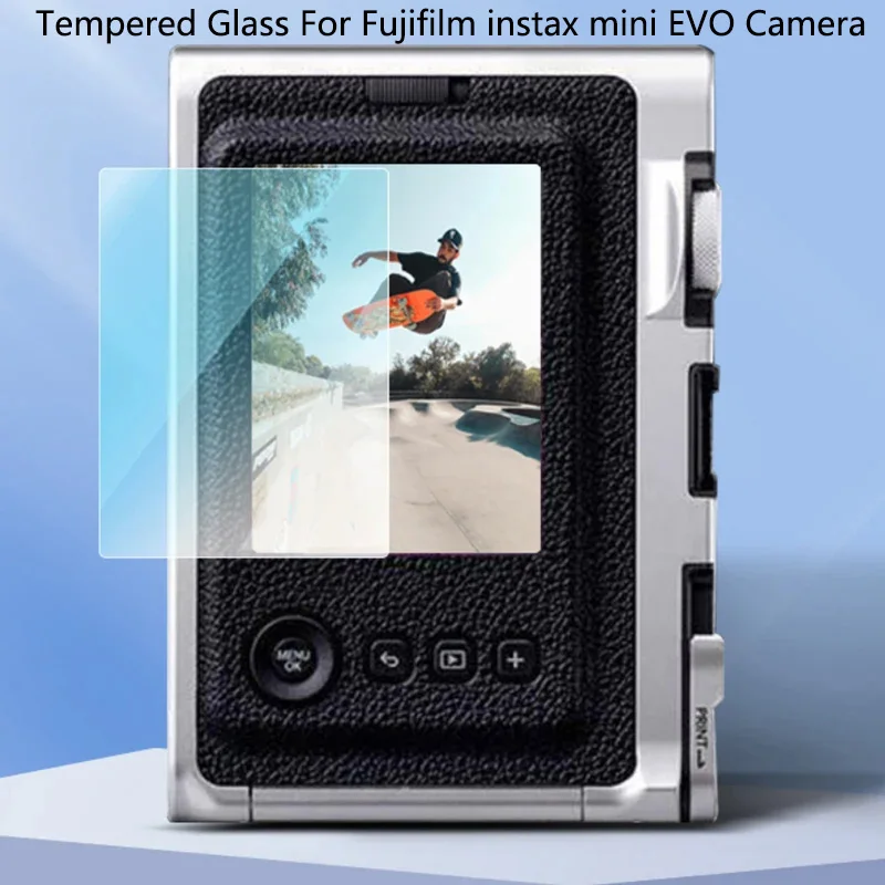 For Fujifilm instax mini EVO Camera LCD Display 9H Tempered Glass Screen Protector Protective Glass Film Protection Accessories