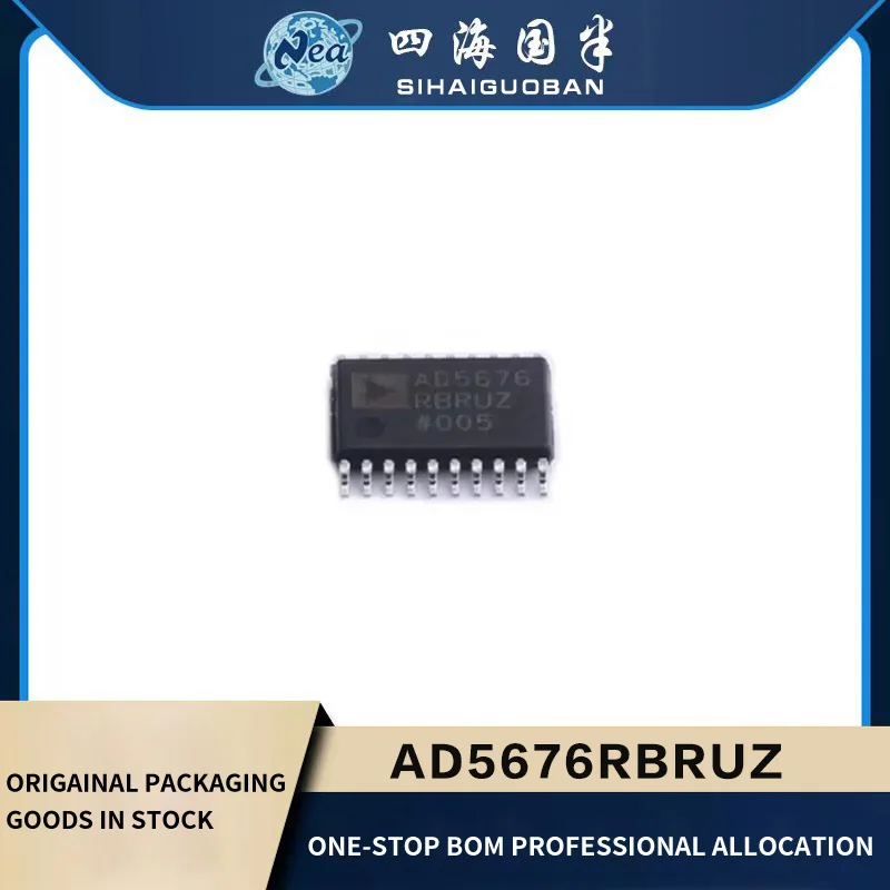 

1PCS Electronic Components AD5676RBRUZ-REEL7 AD5676RBRUZ TSSOP20 IC DAC 16BIT V-OUT 20TSSOP