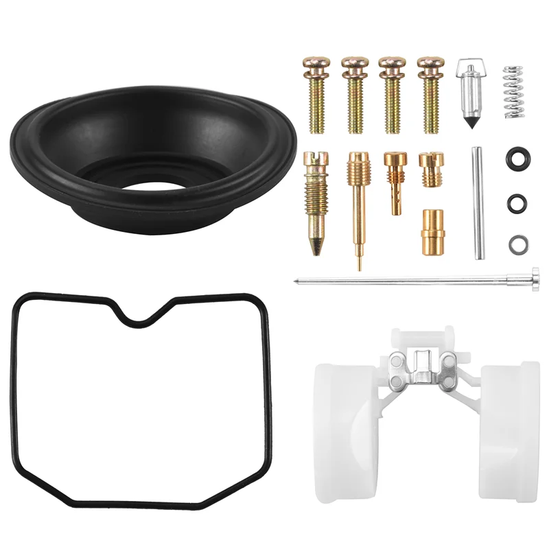Leading-Edge-Carburetor Repair Kit Configure Vacuum Diaphragm And Float For Kawasaki ZRX400/ZRX-II ZR400C/E/F Keihin 1989-1997